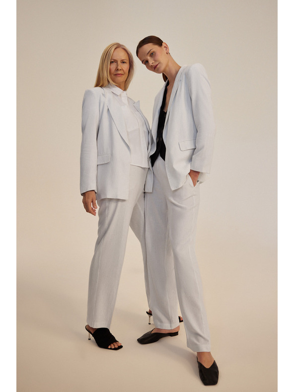 Moodo Damen Hosen Moodo - Weiß