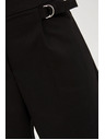 Moodo Schwarze Cropped Hosen Moodo