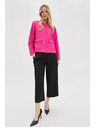 Moodo Schwarze Cropped Hosen Moodo