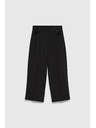 Moodo Schwarze Cropped Hosen Moodo