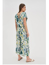 Moodo Damen Gemusterte Hosen Moodo