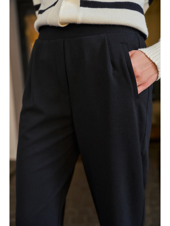 Moodo Schwarze Damenhosen Moodo