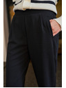 Moodo Schwarze Damenhosen Moodo