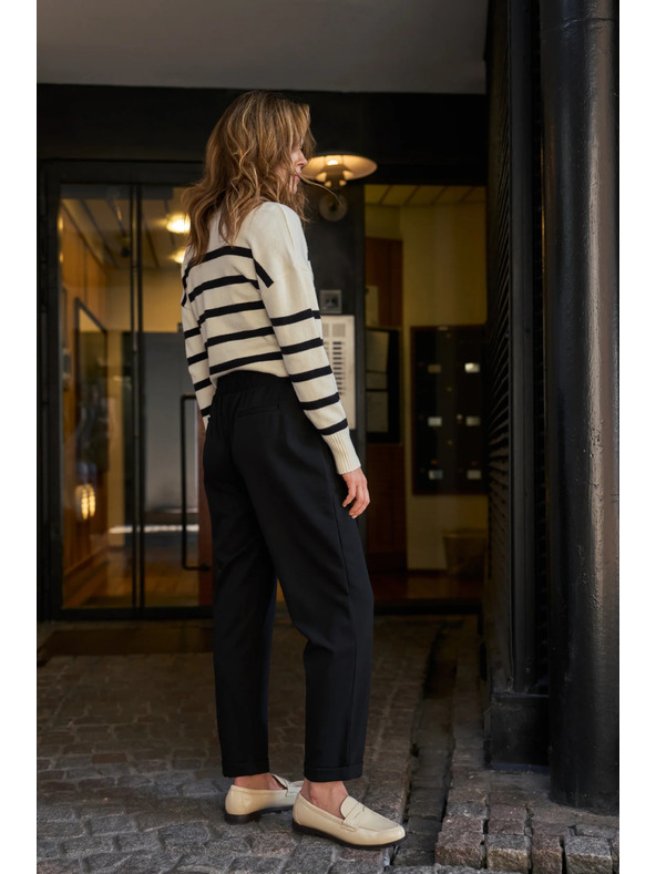 Moodo Schwarze Damenhosen Moodo