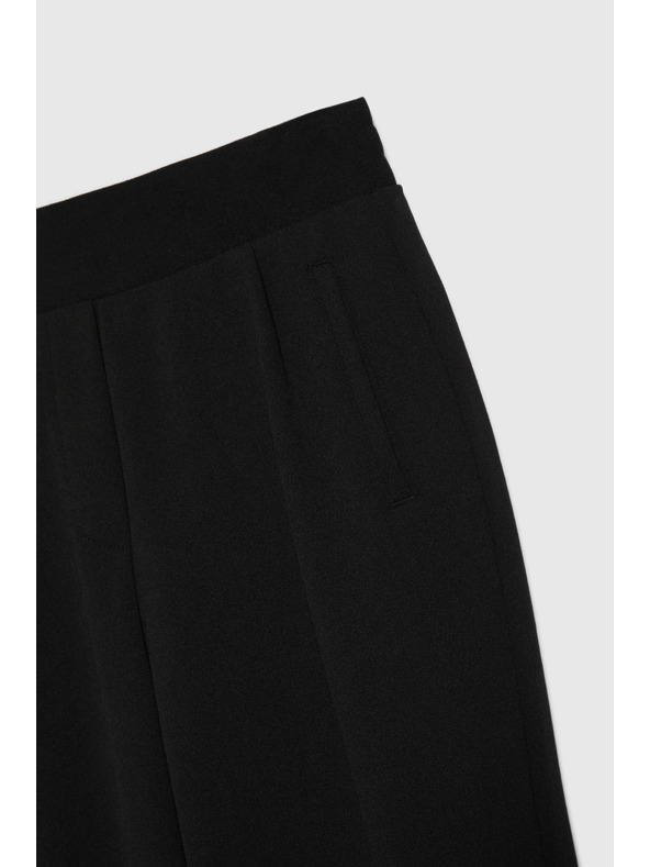 Moodo Schwarze Damenhosen Moodo