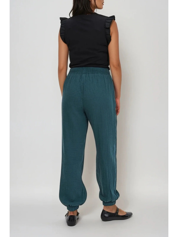 Moodo Damen Hosen Moodo - Grün