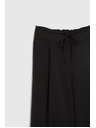 Moodo Schwarze Loose Fit Hosen Moodo