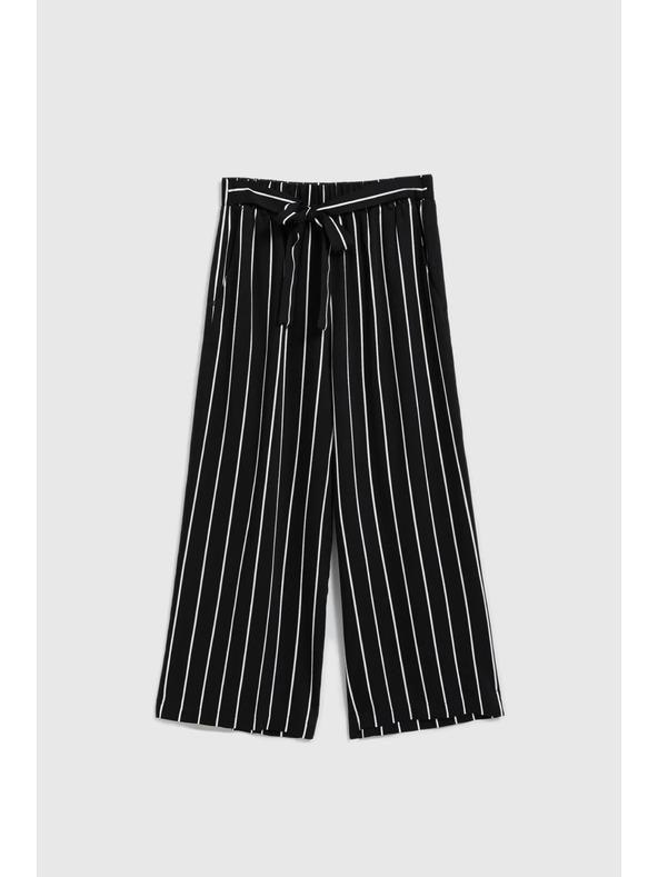 Moodo Damen Gestreifte Hosen Moodo