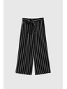Moodo Damen Gestreifte Hosen Moodo
