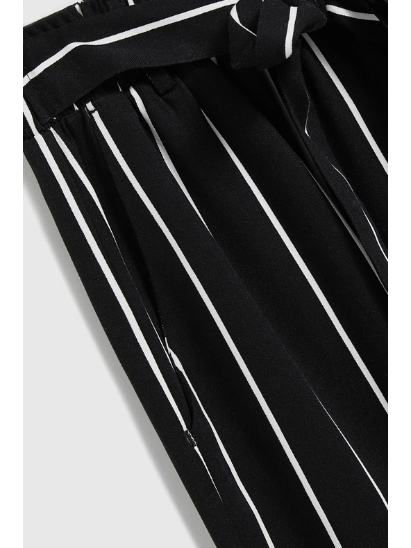 Moodo Damen Gestreifte Hosen Moodo