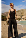 Moodo Damen Loose Fit Hosen Moodo - Schwarz