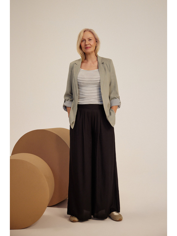 Moodo Damen Loose Fit Hosen Moodo - Schwarz