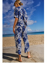Moodo Damen Hosen Moodo - blau