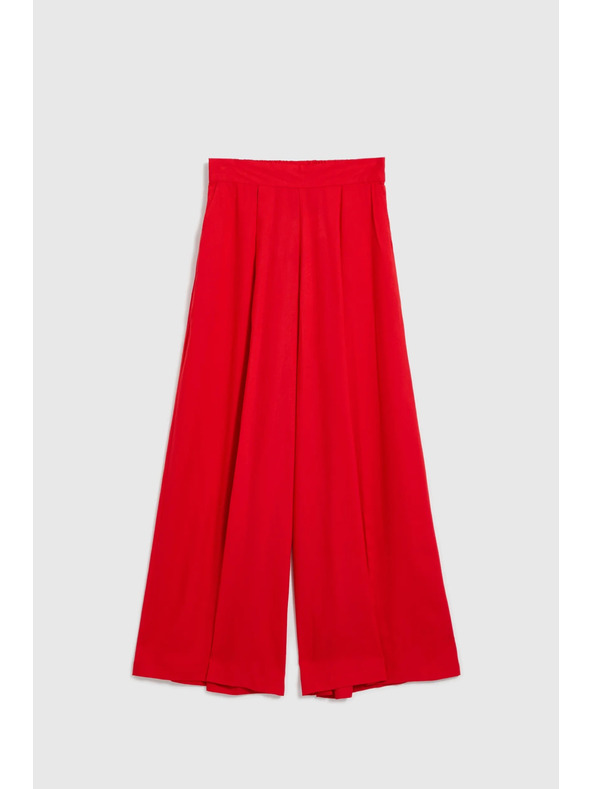 Moodo Damen Loose Fit Hosen Moodo - Rot