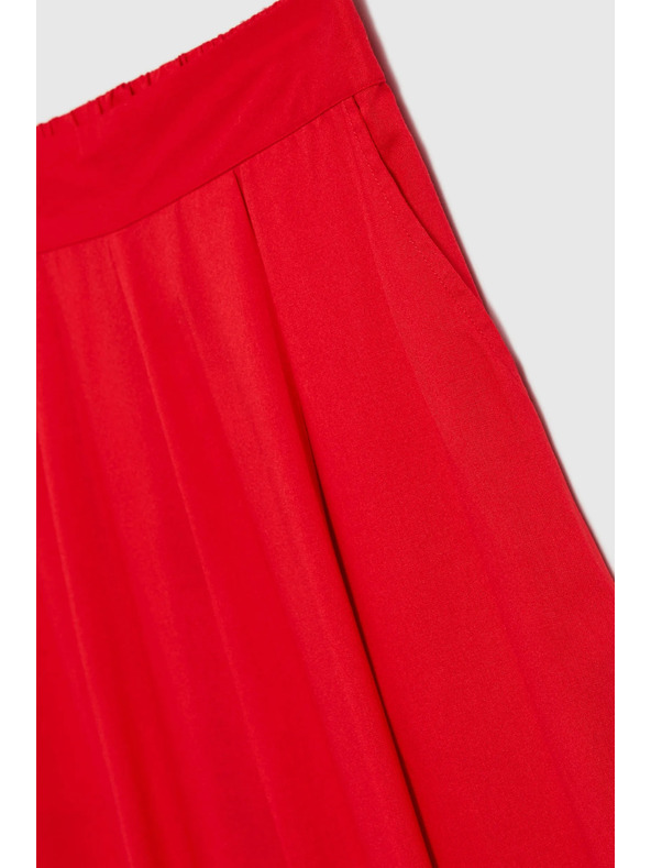 Moodo Damen Loose Fit Hosen Moodo - Rot