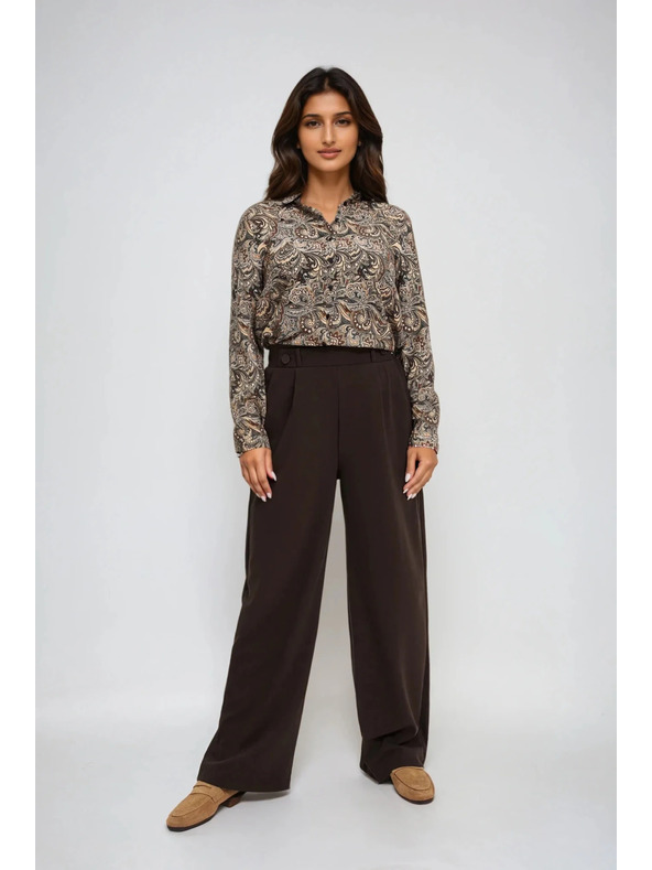 Moodo Damen Hosen Moodo – Braun