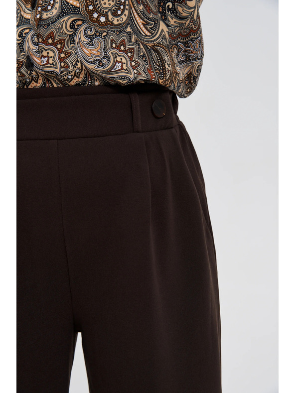 Moodo Damen Hosen Moodo – Braun