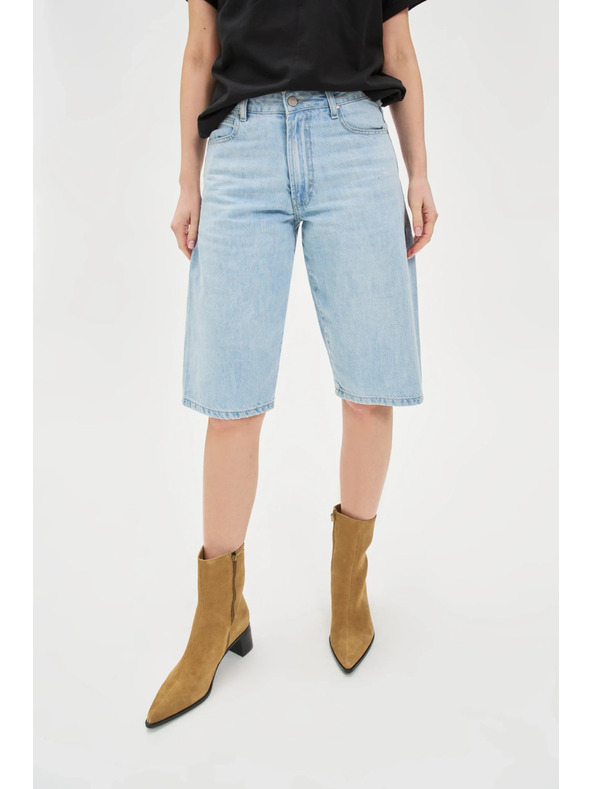 Moodo Damen Jeans Shorts Moodo