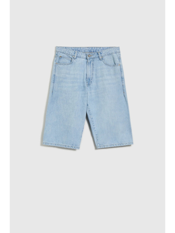 Moodo Damen Jeans Shorts Moodo