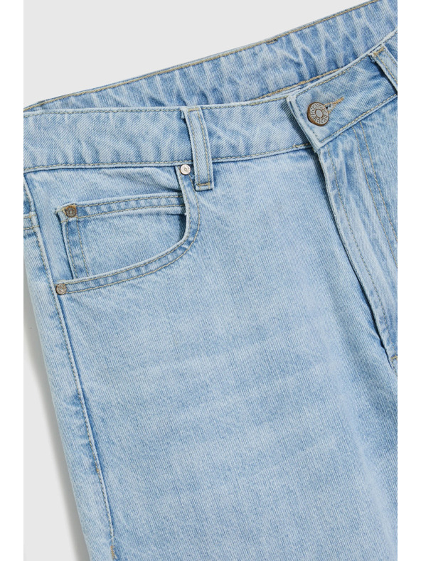 Moodo Damen Jeans Shorts Moodo
