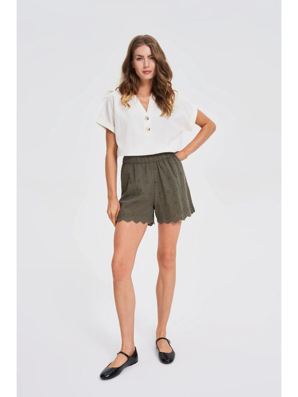 Moodo Damen Shorts Moodo - Grün