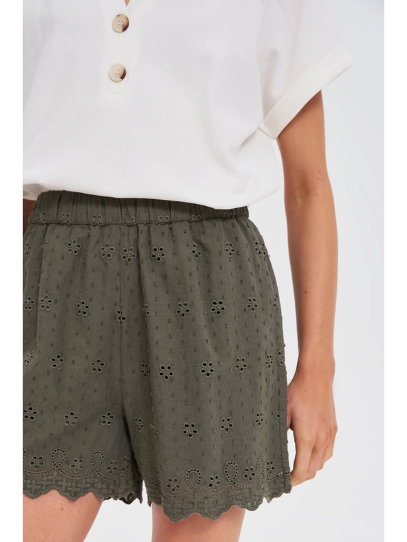 Moodo Damen Shorts Moodo - Grün