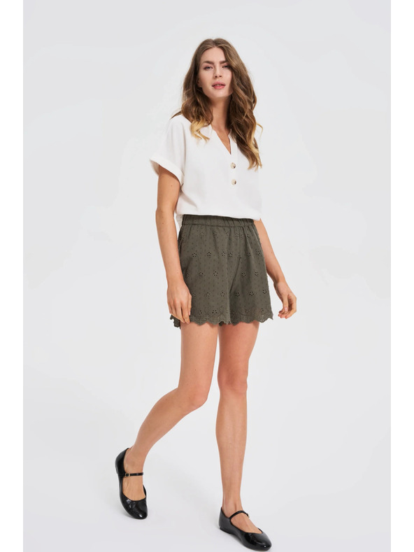 Moodo Damen Shorts Moodo - Grün