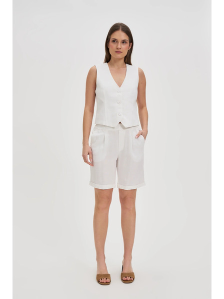 Moodo Damen Shorts Moodo - weiß