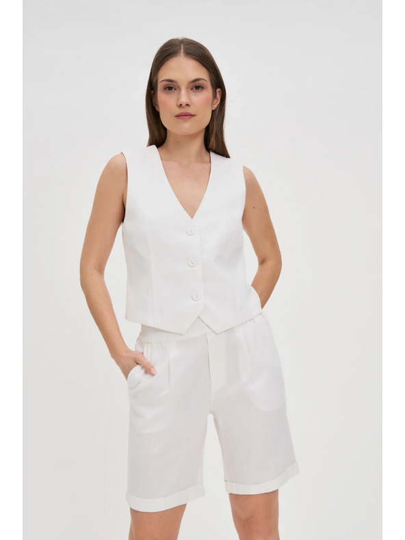 Moodo Damen Shorts Moodo - weiß