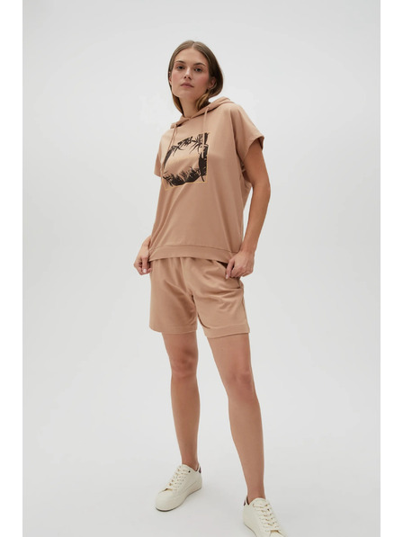 Moodo Damen Shorts Moodo - Braun