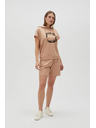 Moodo Damen Shorts Moodo - Braun