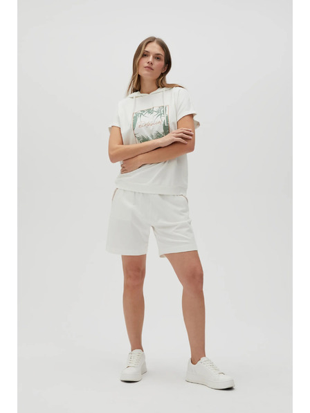 Moodo Damen Shorts Moodo - weiß