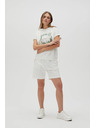 Moodo Damen Shorts Moodo - weiß