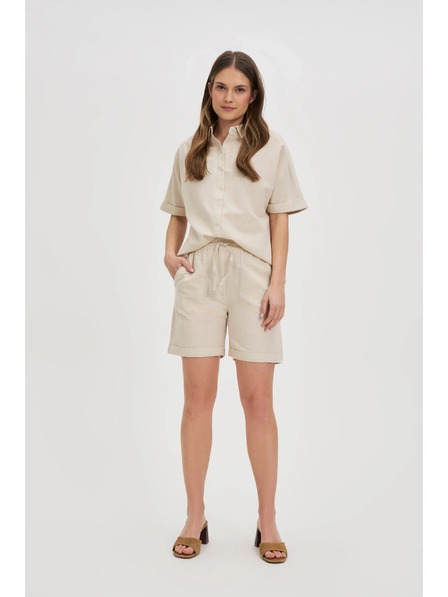 Moodo Damen Shorts Moodo - Beige