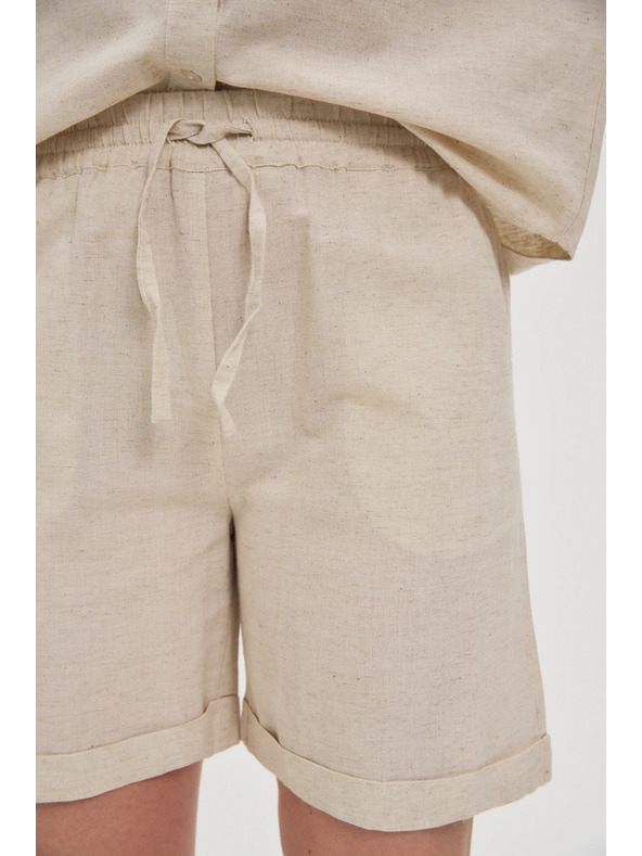 Moodo Damen Shorts Moodo - Beige