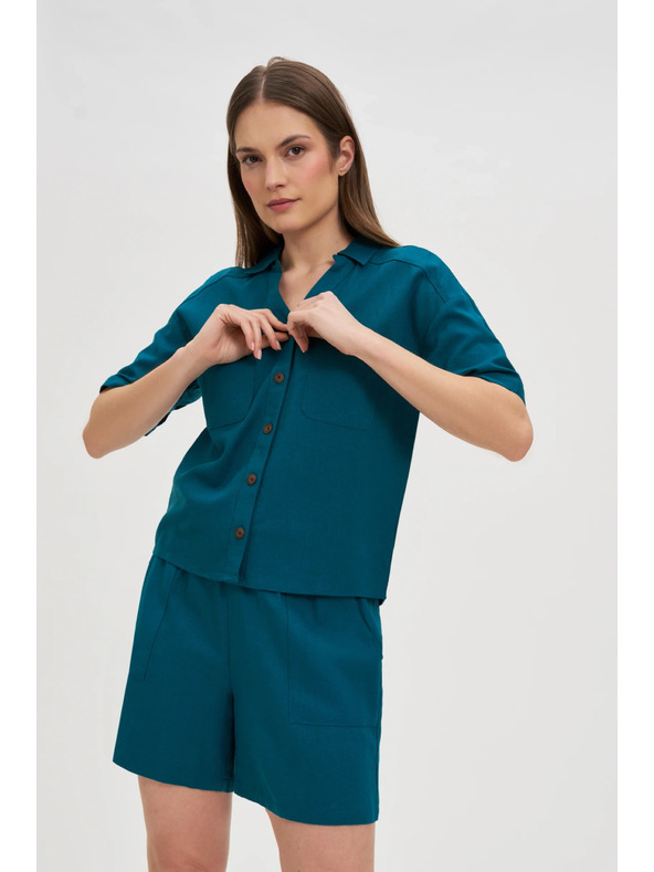 Moodo Damen Shorts Moodo - Grün