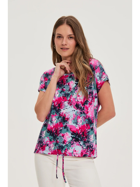 Moodo Damen-Top Moodo mit Bindung