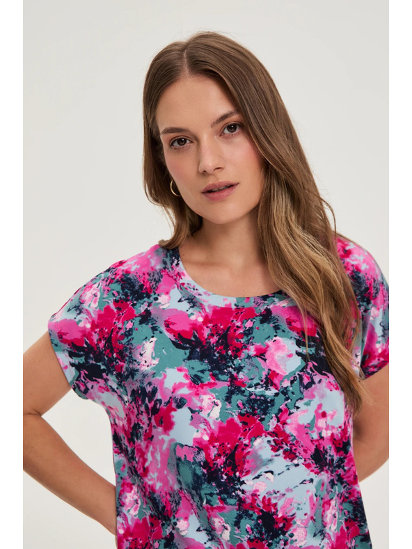 Moodo Damen-Top Moodo mit Bindung