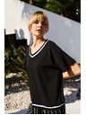 Moodo Damen-T-Shirt Moodo – schwarz