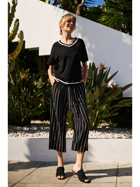 Moodo Damen-T-Shirt Moodo – schwarz
