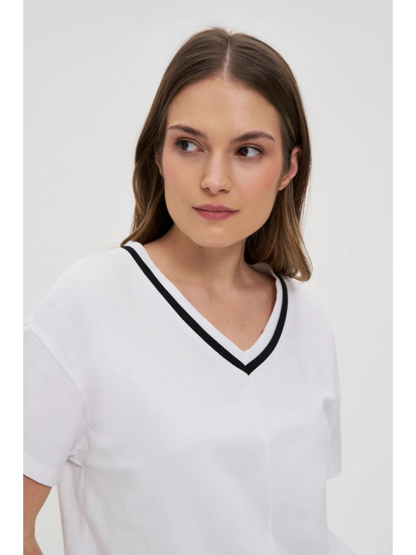 Moodo Damen-T-Shirt Moodo – weiß