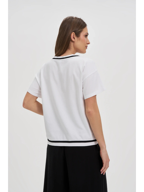 Moodo Damen-T-Shirt Moodo – weiß