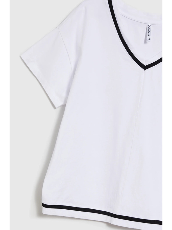 Moodo Damen-T-Shirt Moodo – weiß