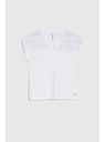 Moodo Weiße lockere Bluse