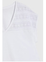 Moodo Weiße lockere Bluse
