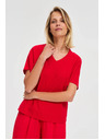 Moodo Rotes lockeres Top