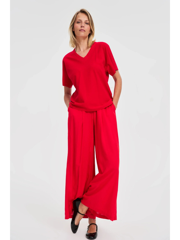 Moodo Rotes lockeres Top