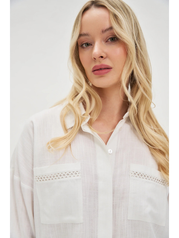 Moodo Damen-Top Moodo - weiß