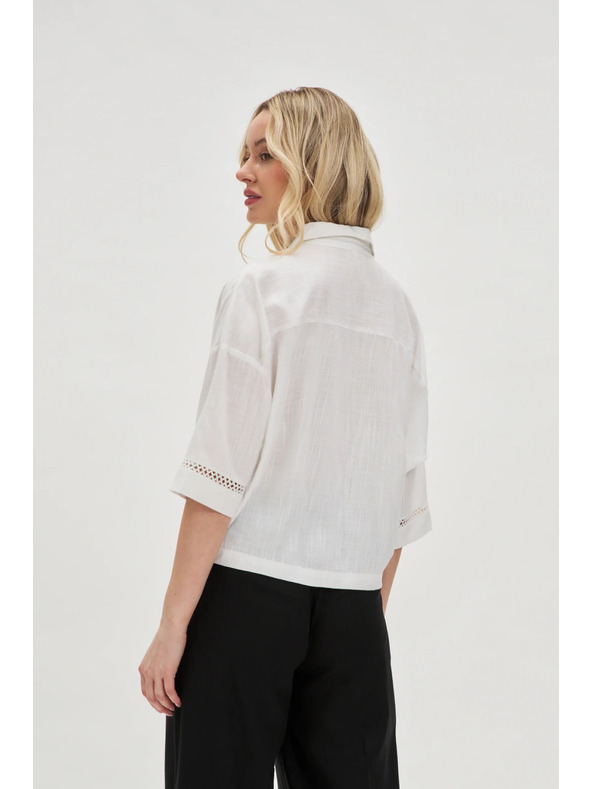 Moodo Damen-Top Moodo - weiß