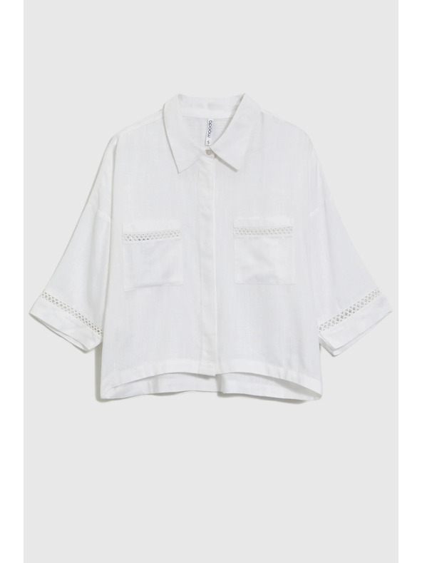 Moodo Damen-Top Moodo - weiß